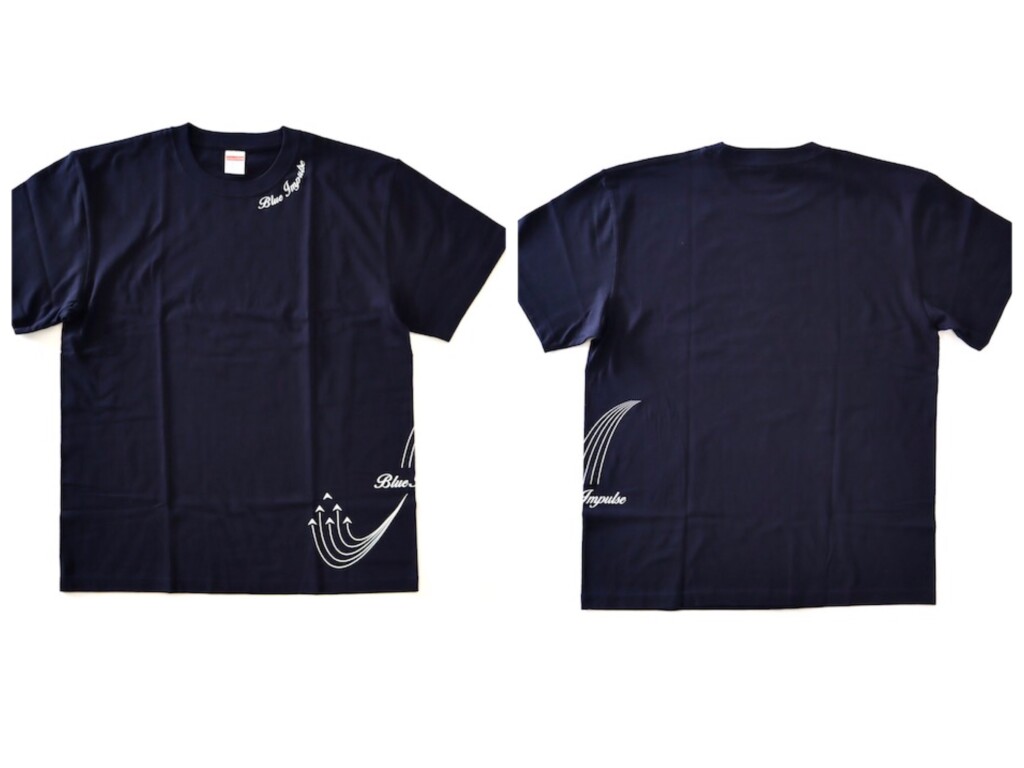 ブルーインパルス ローリング 航空自衛隊Tシャツ