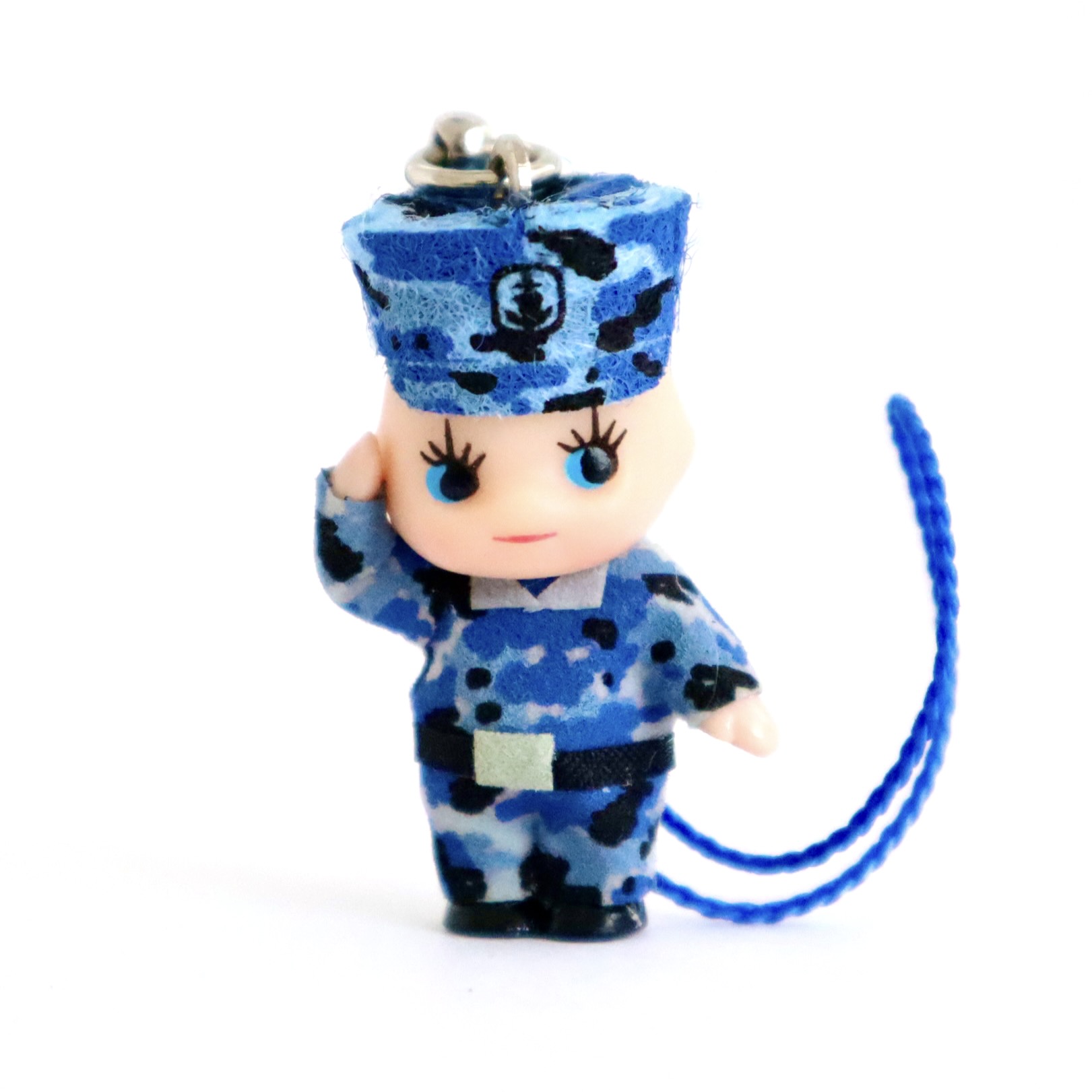 【超激レア】海上自衛隊 制帽 キューピー人形 キュピナドール 海上自衛隊キューピー デジタル迷彩 敬礼 | BBマーケット