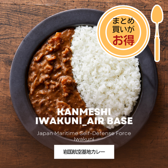 10食セット【艦めし】岩国特製れんこんキーマカレー(岩国航空基地)