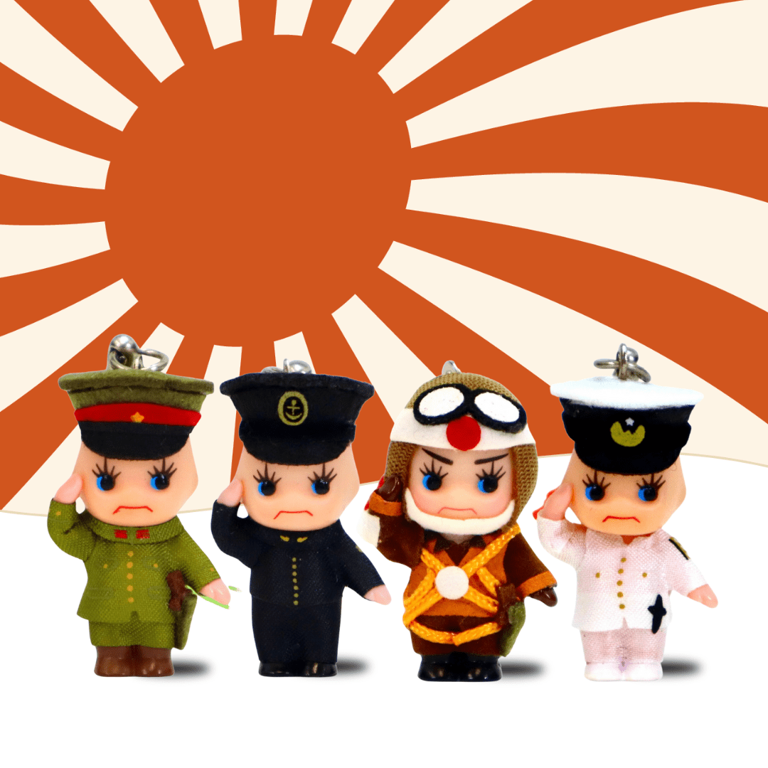【数量限定｜企画キューピー｜敬礼４体セット】