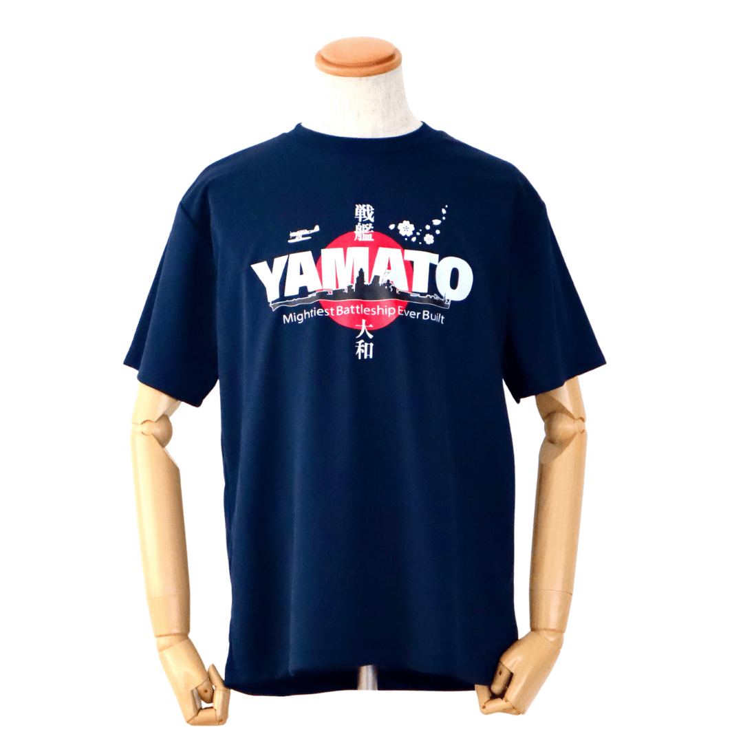 【工廠記録シリーズ】戦艦「大和」Tシャツ｜BATTLESHIP YAMATO